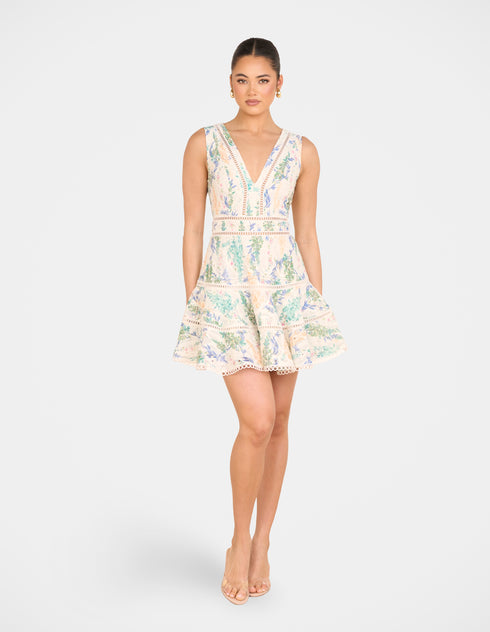 Symons Sleeveless Mini Dress